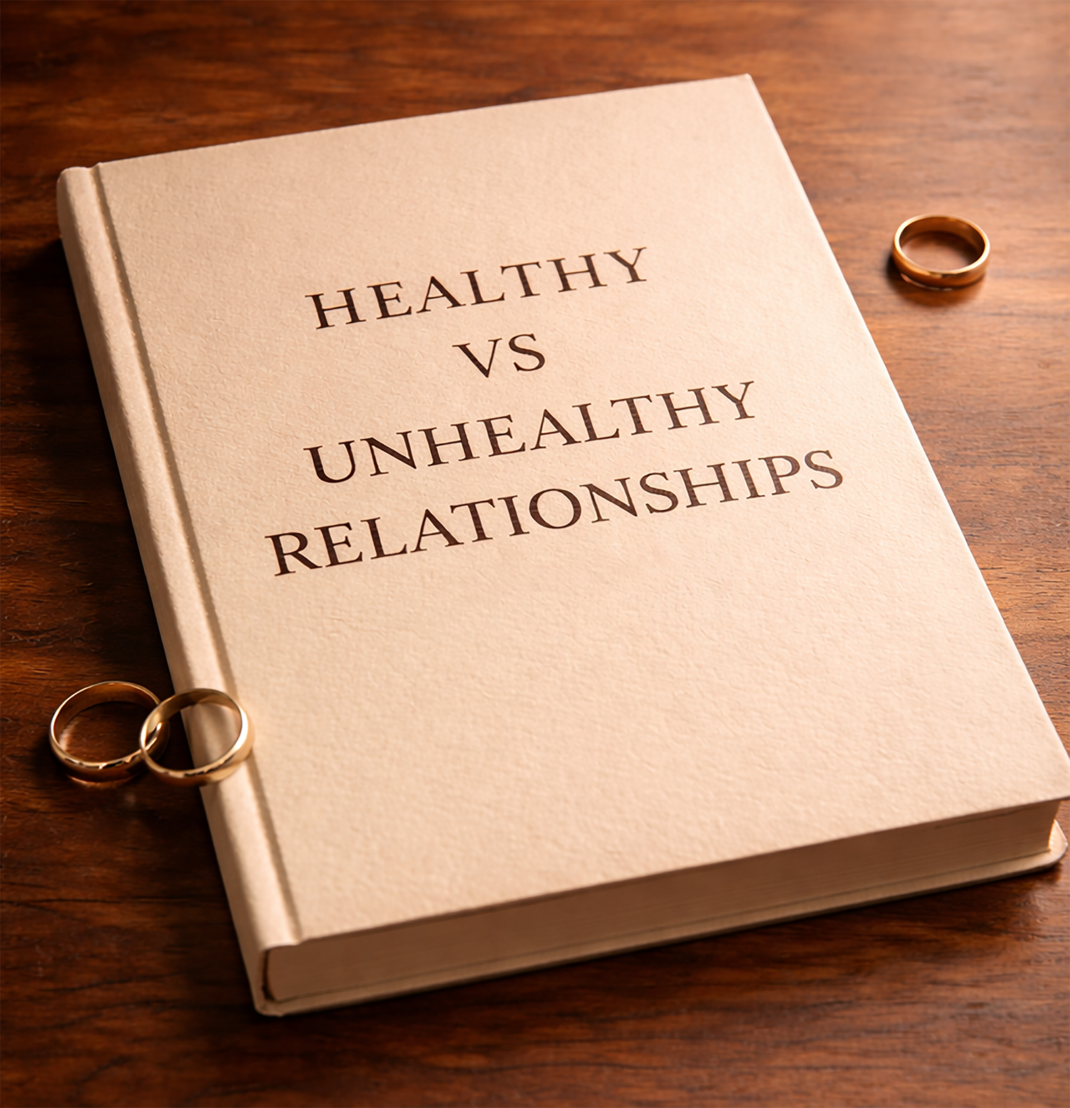 Comparison of healthy and unhealthy relationship behaviors and dynamics.